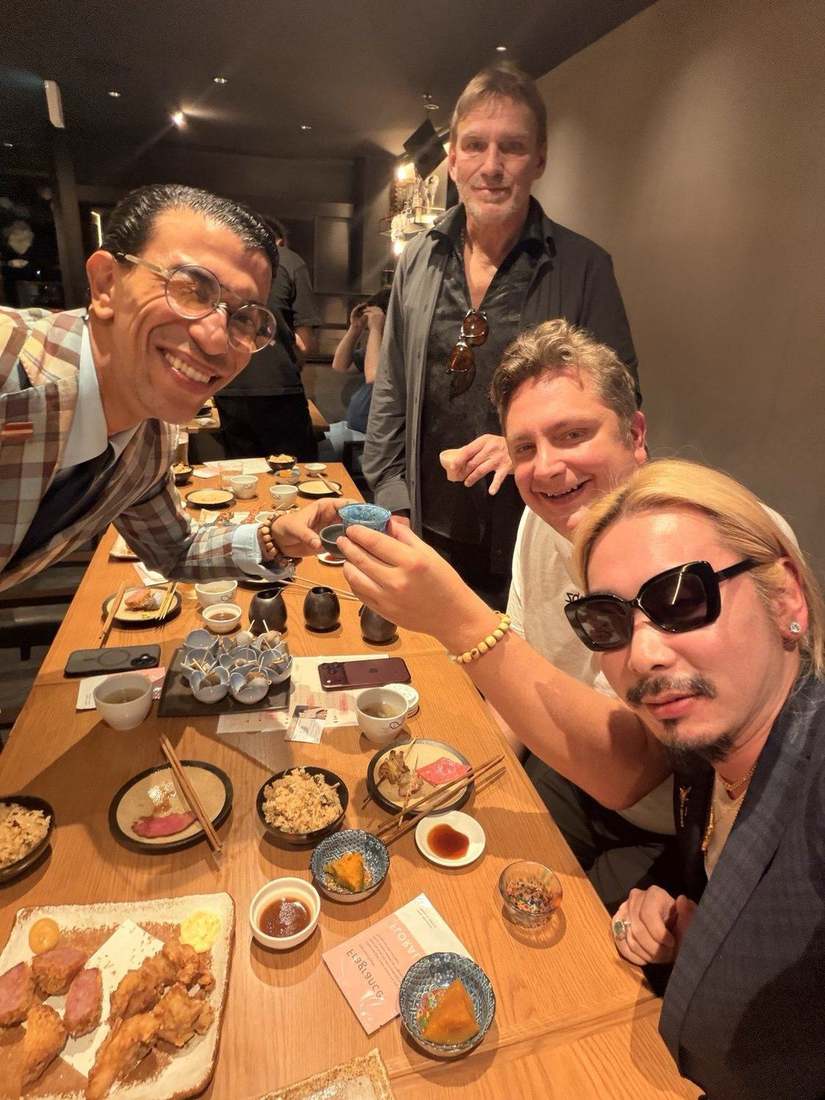 Dinner and creative connections